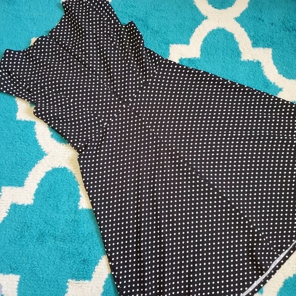 Dr Collection fit and flare dress size 10 - Picture 8 of 8